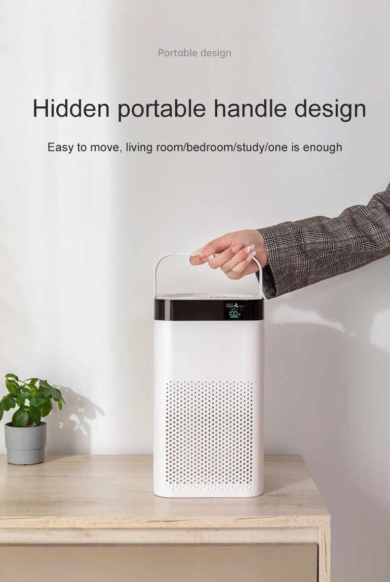 New Arrivals 2021 Best Air Purifier, Mini Portable Negative Ion Home Air Cleaner, Desktop Air Purifiers with Ture HEPA Filter