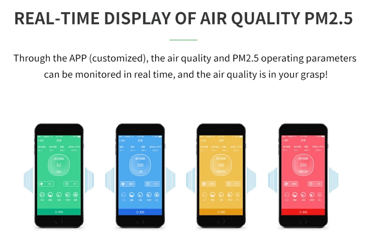 2022 Best Selling Room Desktop Smart WiFi Tuya Air Purifier Portable Home Odors Remove HEPA Air Purifiers