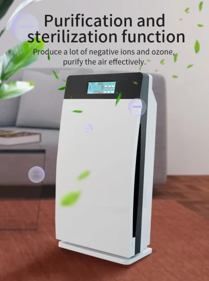 Commercial Ozone UV Sterilization HEPA Filter Cleaner Air Purifier