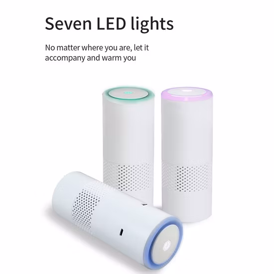 Smart Room HEPA Filter Air Cleaner Desktop Portable Home Mini Air Purifier